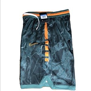 nike elite stripe marble shorts